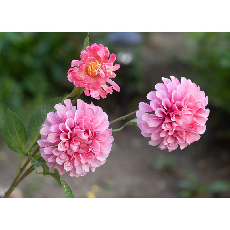 Tiges de souci en vrac de 29 pouces Branches Fleurs d'automne artificielles en gros