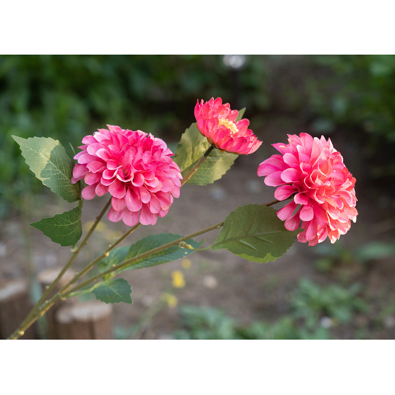 Tiges de souci en vrac de 29 pouces Branches Fleurs d'automne artificielles en gros