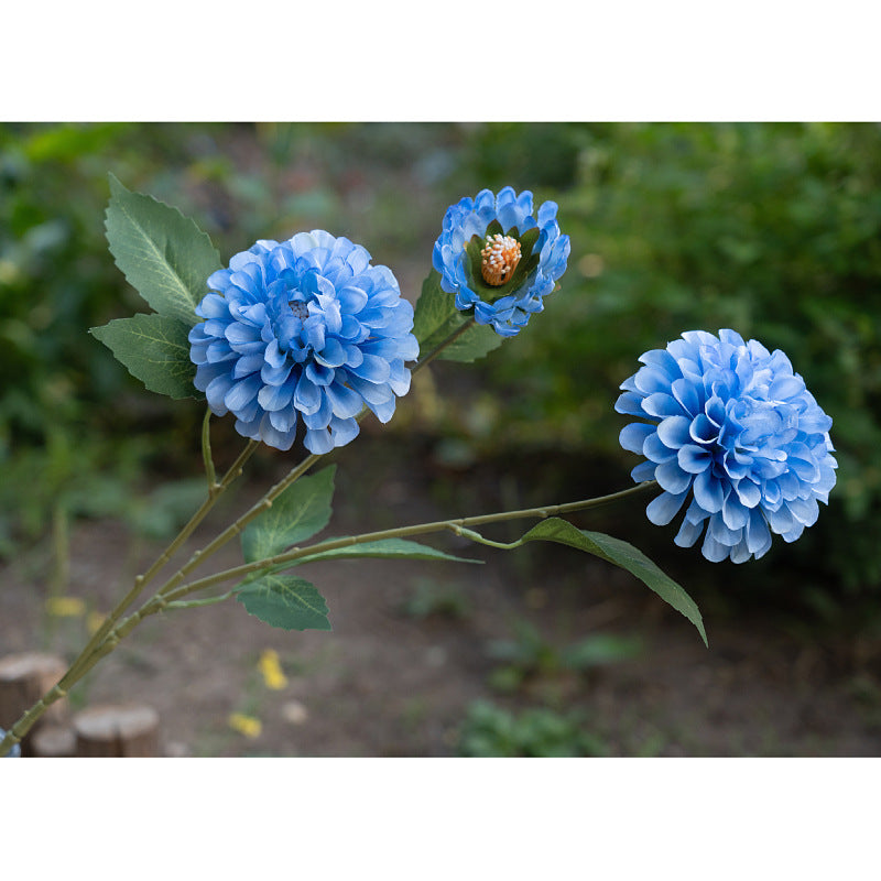 Tiges de souci en vrac de 29 pouces Branches Fleurs d'automne artificielles en gros