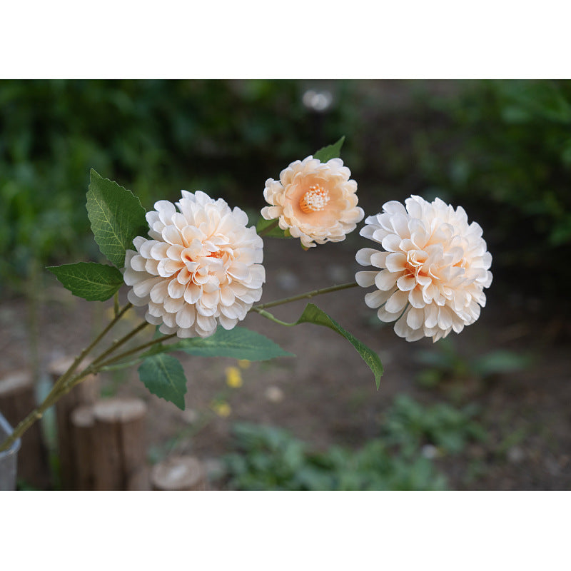 Tiges de souci en vrac de 29 pouces Branches Fleurs d'automne artificielles en gros