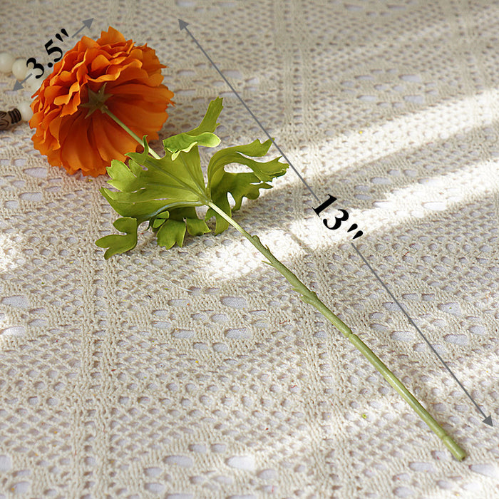 Bulk 13" Marigold Stems Silk Flowers Artificial Autumn Decoration Wholesale