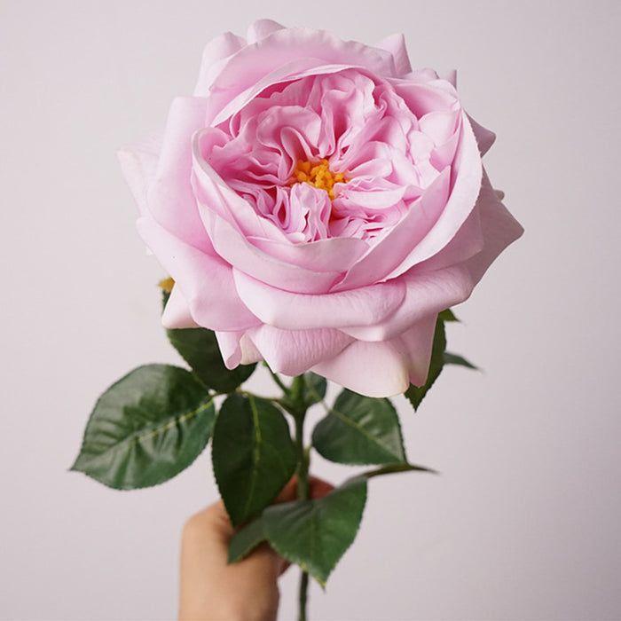 Premium 27" Real Touch Roses - Lifelike Silk Floral Arrangements for Weddings & Home Decor