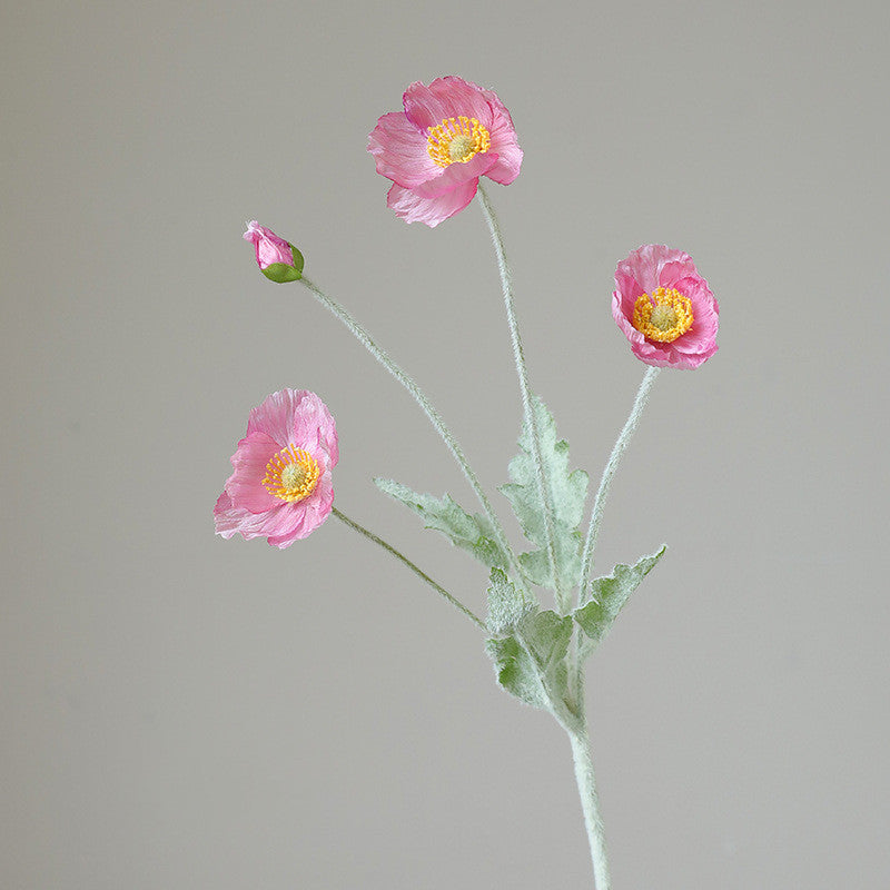 Bulk 21.6" 2025 Upgraded Poppy Spray Stems for Floral Arrangements Wholesale