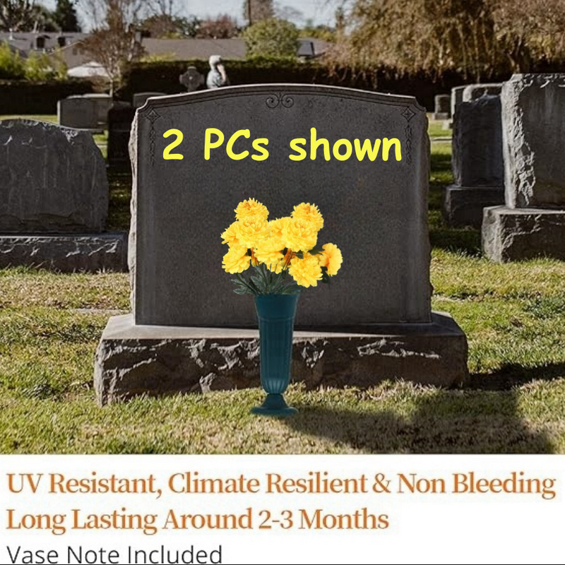 Bulk 27 inches Tall Peony Bush Artificial Cemetery Satin Flowers Wholesale