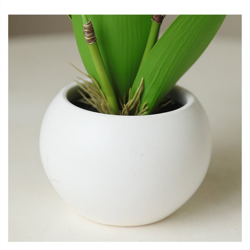 Bulk Mini Artificial Flowers in Vase Soft Rubber Lily of The Valley Bonsai Wholesale