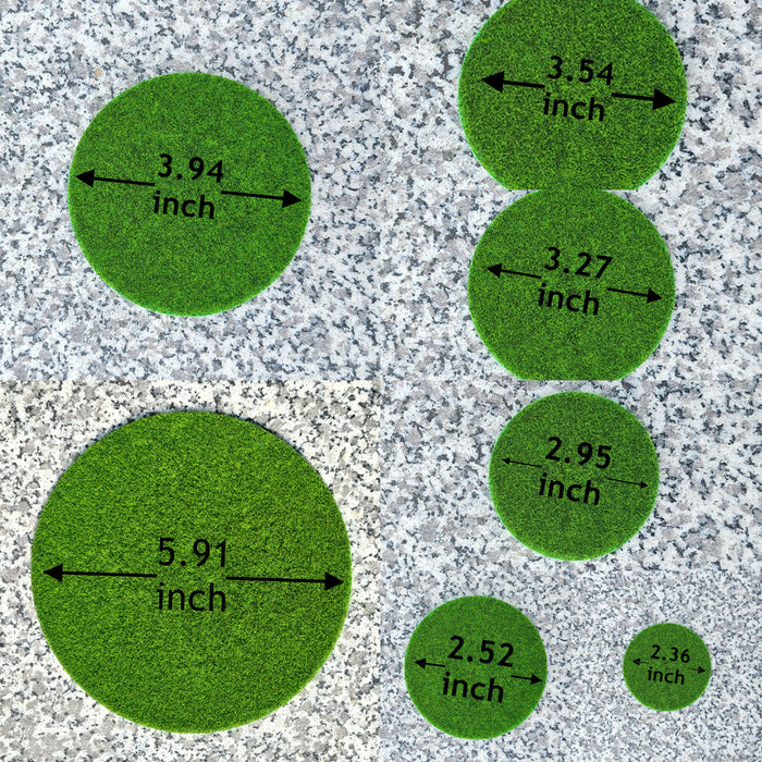 Bulk Round Artificial Turf Moss Carpet Wholesale