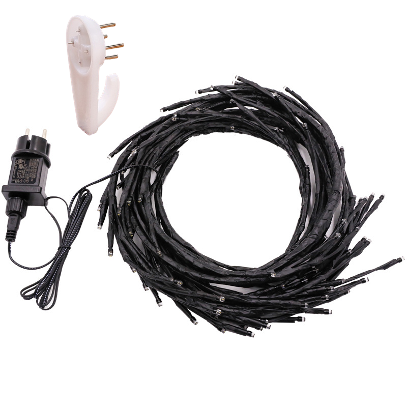 Branches artificielles de vigne de saule illuminées en vrac de 8 pieds Lumières de saule Halloween Noël en gros