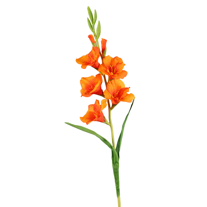 Bulk 35 inches Tall Extra Gladiolus Stem Faux Spring Silk Flowers Wholesale