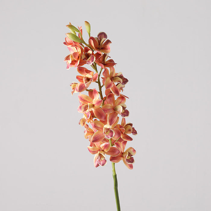 Bulk 30 inches Tall Cymbidium Stems Artificial Spring Flowers Wholesale