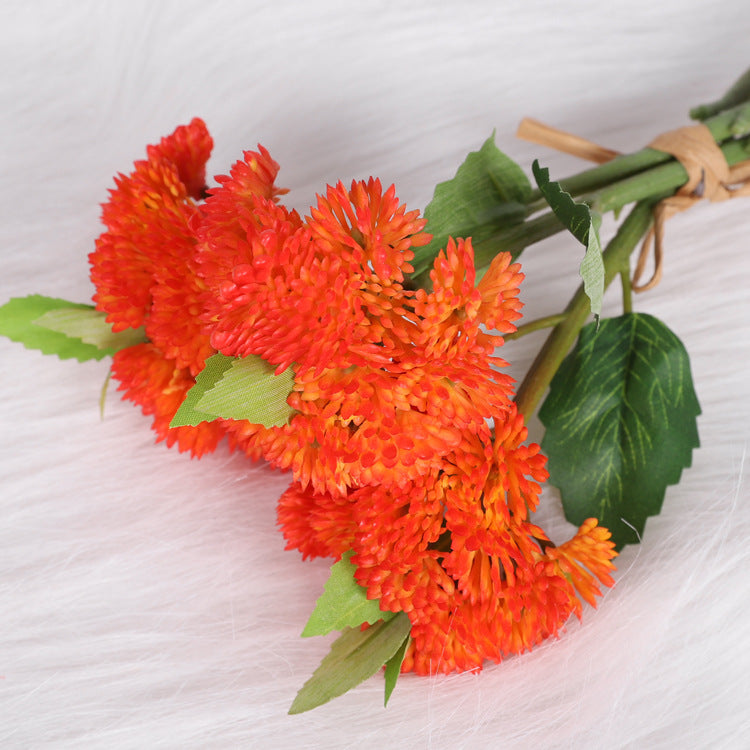 Premium 11.4" Real Touch Fruit Seeds Stems - Lifelike Floral Arrangements for Weddings & Home Decor