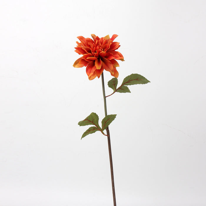 Bulk 21 inches Tall Dahlia Real Touch Flower Stem Spray Wholesale