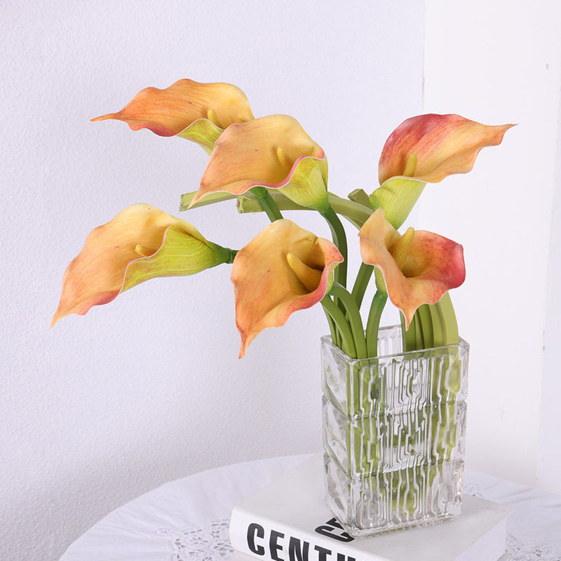Bulk 29 inches Tall Calla Lily Stem Real Touch Soft Latex Flowers Artificial Wholesale