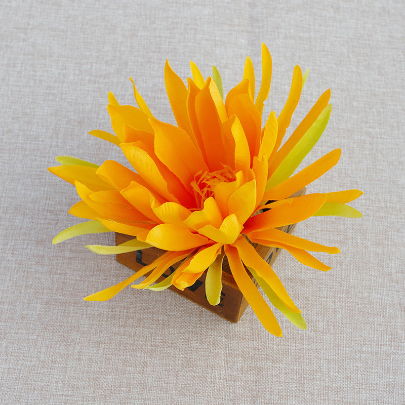 Bulk Epiphyllum Flower Heads Silk Flowers for DIY Wedding Bouquets Centerpieces Baby Shower Party Home Decorations Wholesale