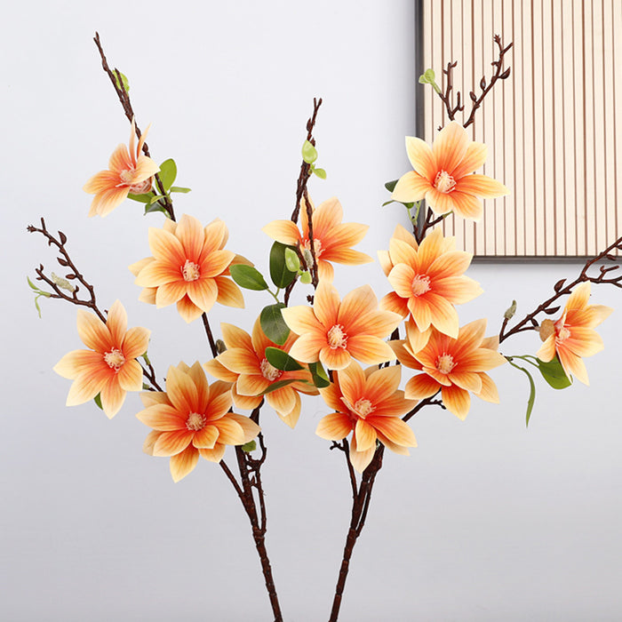 Bulk 34" Faux Magnolia Branch Spray Spring Flowers Wholesale