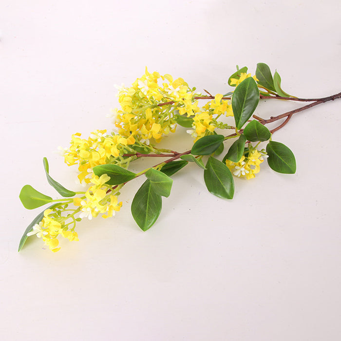 Bulk 30" Osmanthus Flower Branch Mayflower Stem Faux Spring Flowers Wholesale