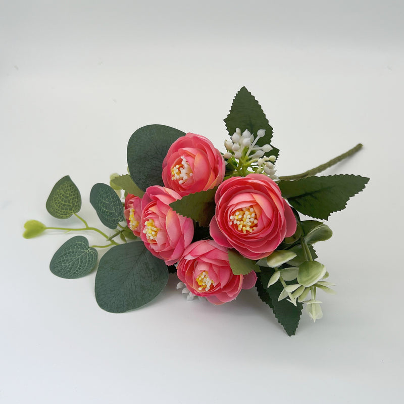 Bulk 10 Colors 10" Dreamy Small Peony Buds Bush Bouquets for Crafts Wholesale