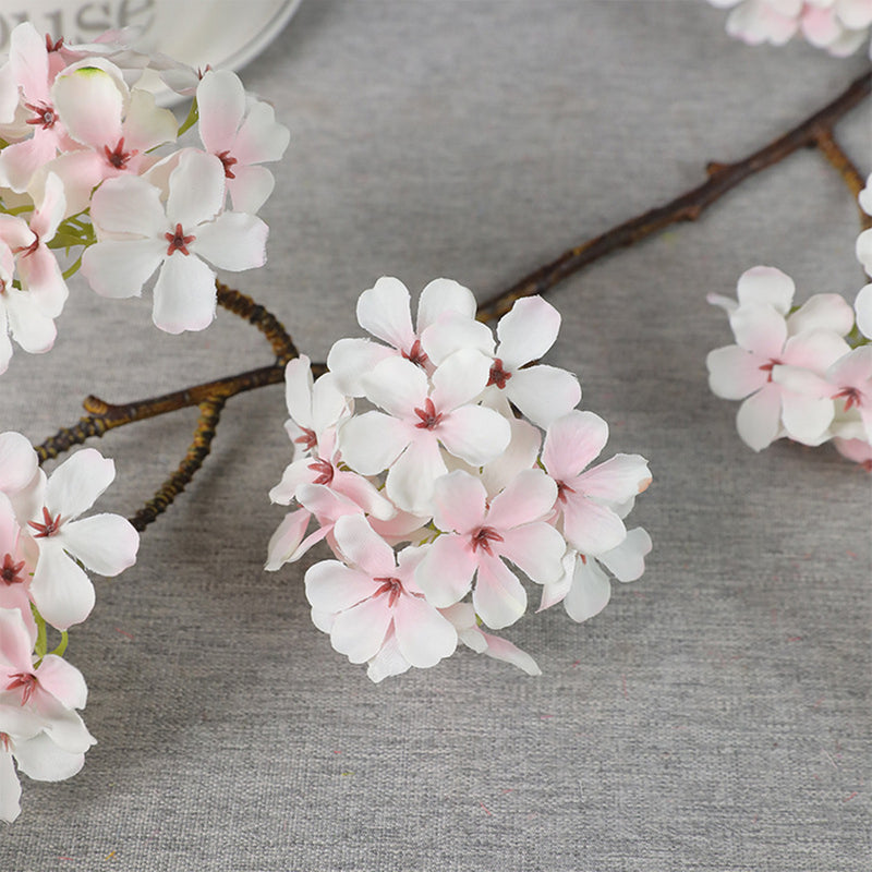 Bulk 35" Extra Long Pear Blossom Stems Artificial Spring Silk Flowers Wholesale