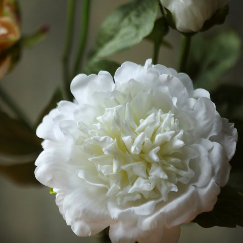 Premium Real Touch Peony Flower Stem - 25.6"