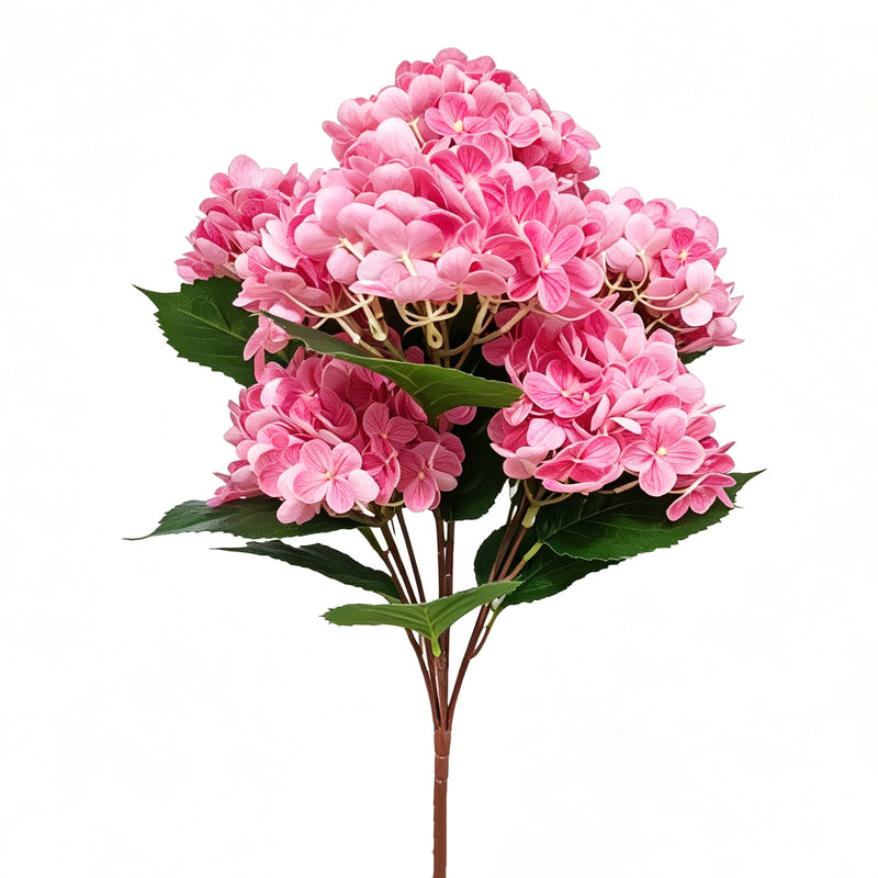 Premium 24" Real Touch UV Resistant Hydrangea – Large Faux Flowers for Outdoor Decor