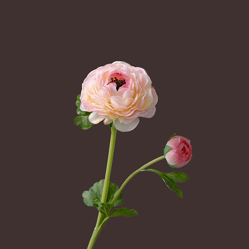 Bulk 20" Ranunculus Stems Artificial Silk Flowers for Wedding Home Decoration Wholesale