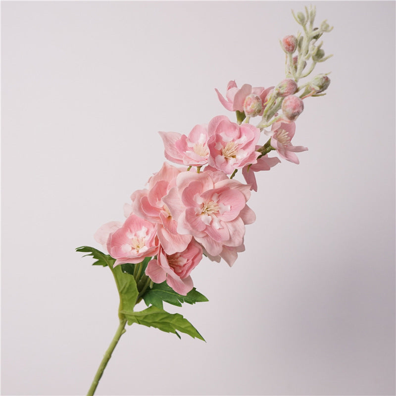 Premium 28.3" Real Touch Delphinium - Lifelike Floral Arrangements for Weddings & Home Decor