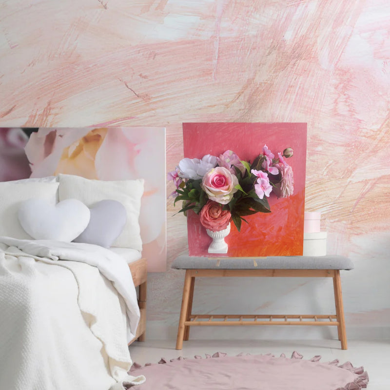 Bulk 13.7" x 15.7" Hand - Drawn Floral Wall Art: Exquisite Botanical Wall Decor Wholesale