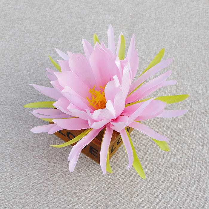 Bulk Epiphyllum Flower Heads Silk Flowers for DIY Wedding Bouquets Centerpieces Baby Shower Party Home Decorations Wholesale