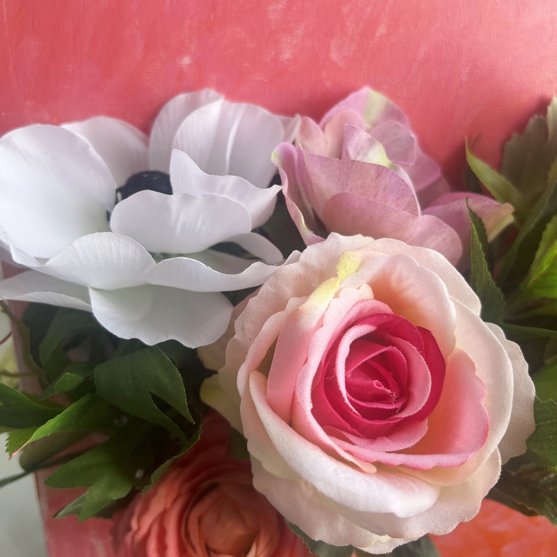 Bulk 13.7" x 15.7" Hand - Drawn Floral Wall Art: Exquisite Botanical Wall Decor Wholesale