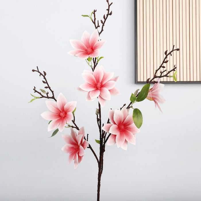 Bulk 34" Faux Magnolia Branch Spray Spring Flowers Wholesale