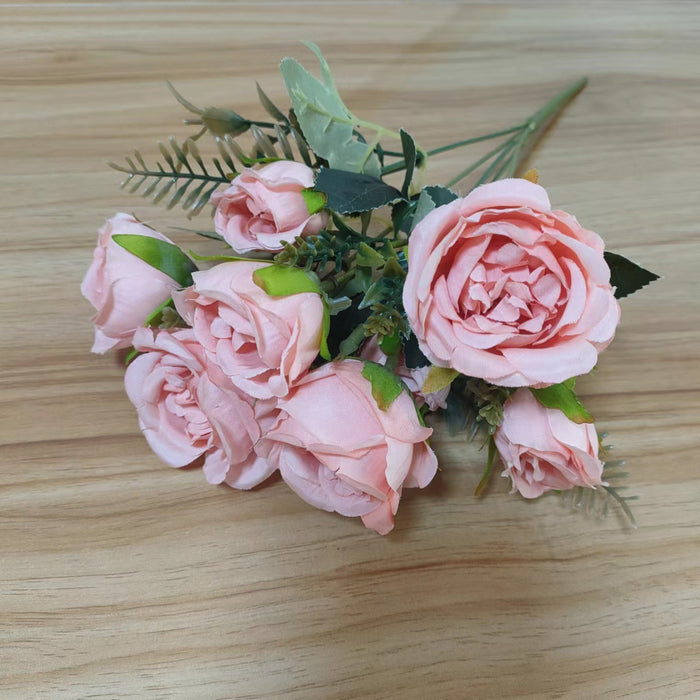 Bulk 11 Inch Mini Rose Bush Stems Fall Decorations Wedding Flowers Wholesale