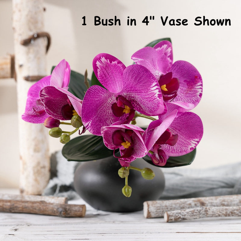 Buisson d'orchidées en plastique en vrac pour l'artisanat Bonsaï en gros