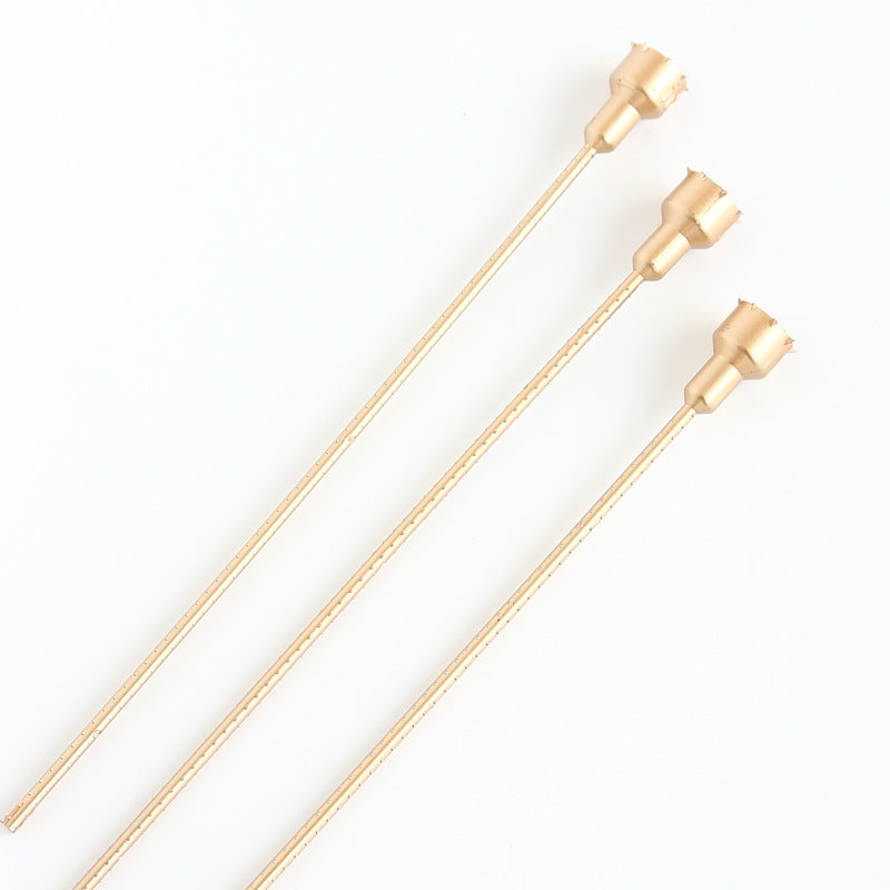 Bulk 3Pcs 24K Artificial Plastic Stems for Preserved Floral Wholesale