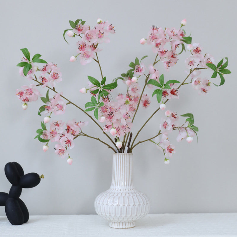 Bulk 32" Long Plum Blossom Branch Faux Spring Silk Flowers Wholesale