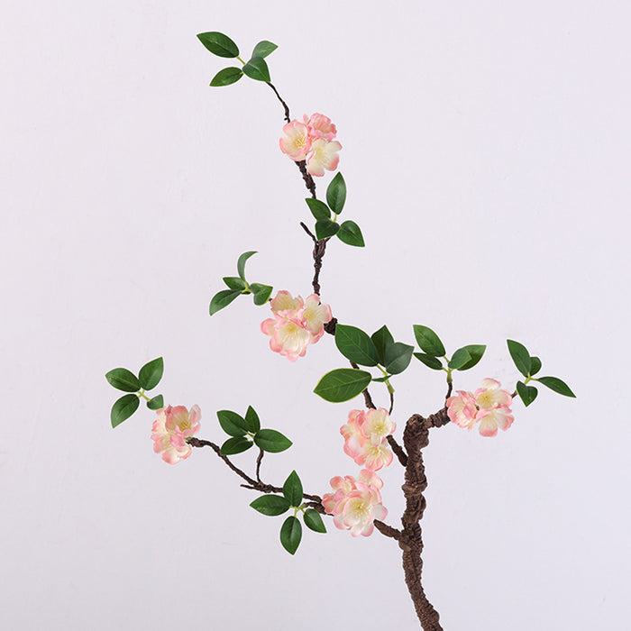 Bulk 31 inches Tall Plum Blossom Branch Stems Faux Silk Flowers Wholesale