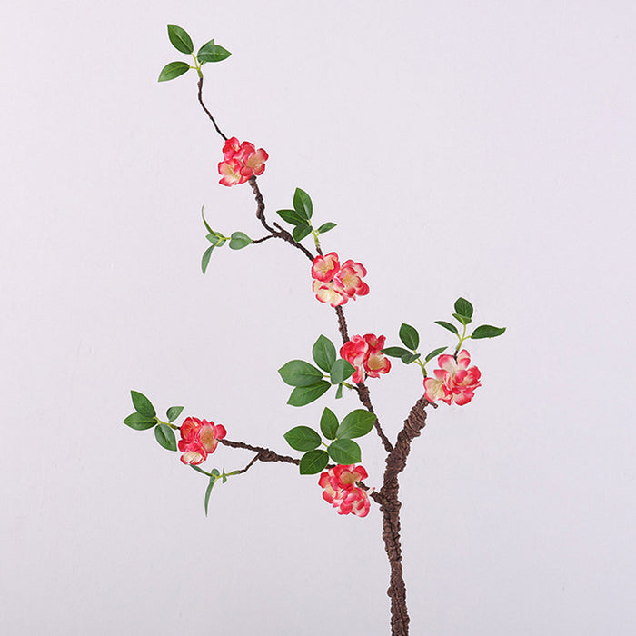 Bulk 31 inches Tall Plum Blossom Branch Stems Faux Silk Flowers Wholesale