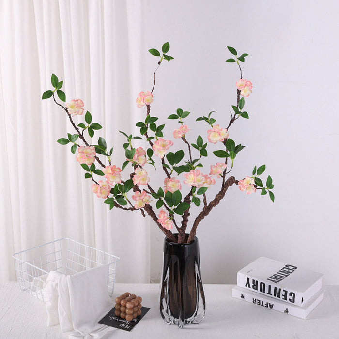 Bulk 31 inches Tall Plum Blossom Branch Stems Faux Silk Flowers Wholesale