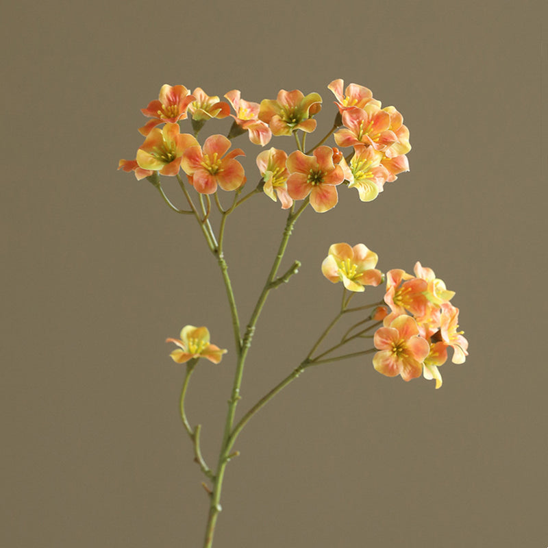 Bulk 2pcs Waxflower Stems Plum Floral Artificial Wholesale