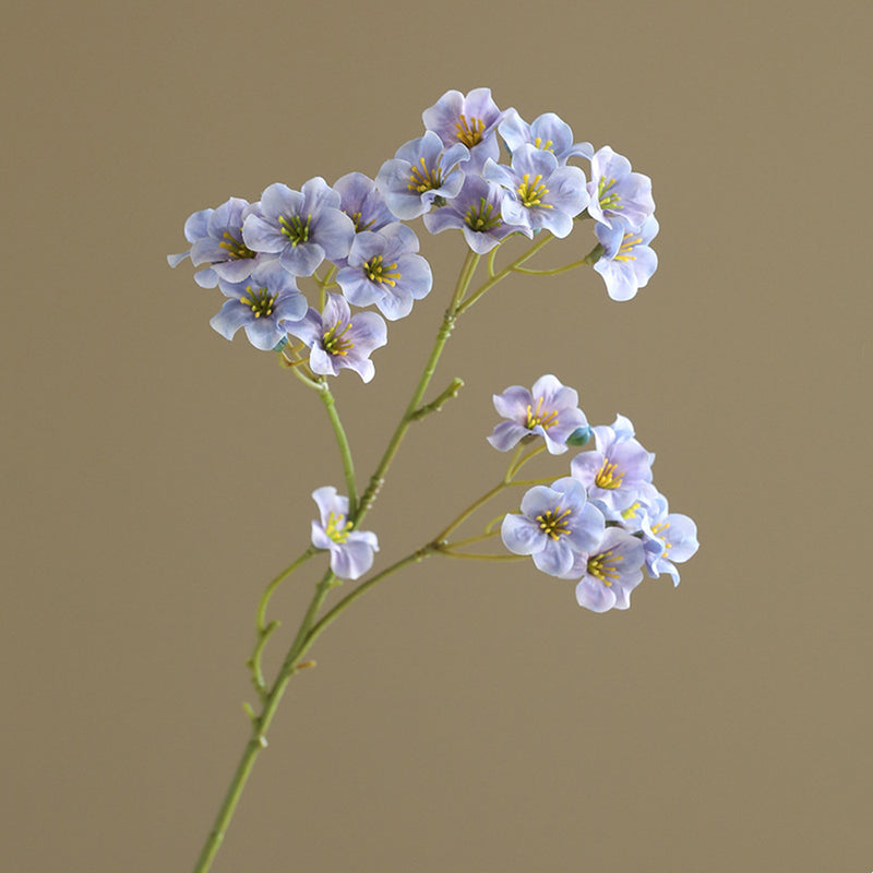 Bulk 2pcs Waxflower Stems Plum Floral Artificial Wholesale