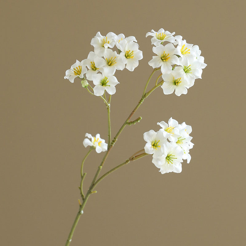 Bulk 2pcs Waxflower Stems Plum Floral Artificial Wholesale