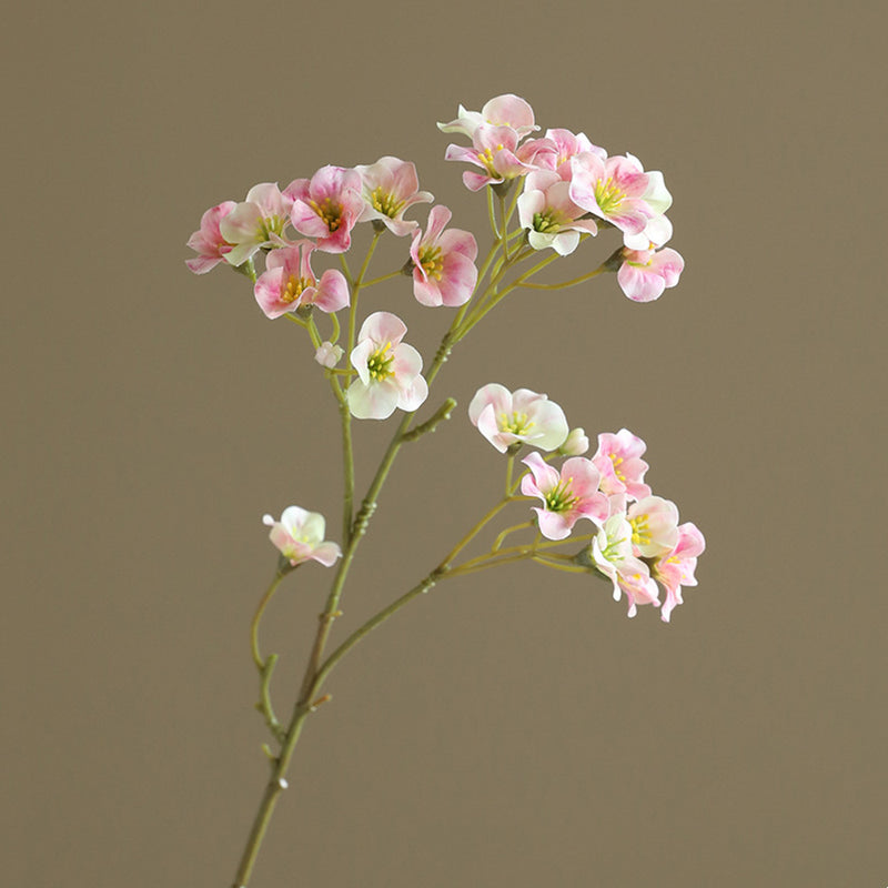 Bulk 2pcs Waxflower Stems Plum Floral Artificial Wholesale