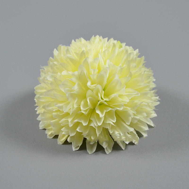 Bulk 4" Large Pompon Mum Flower Heads for Crafts Wholesale