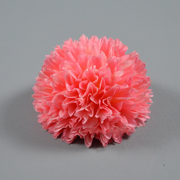 Bulk 4" Large Pompon Mum Flower Heads for Crafts Wholesale