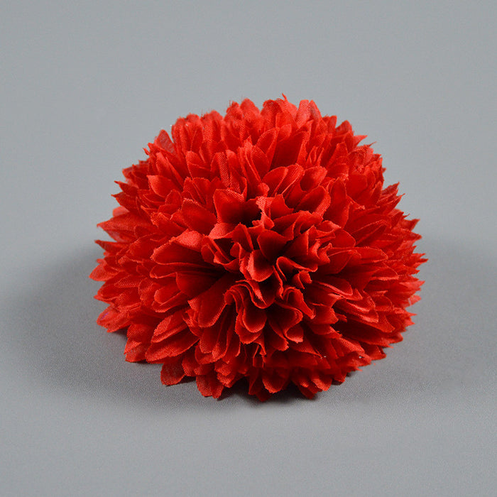 Bulk 4" Large Pompon Mum Flower Heads for Crafts Wholesale