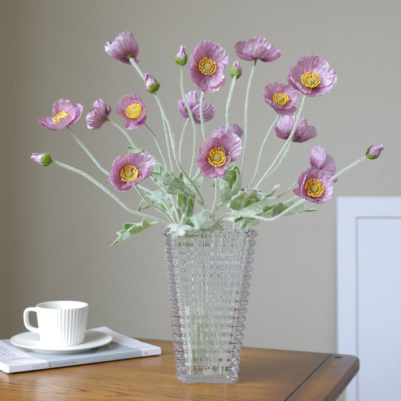 Bulk 21.6" 2025 Upgraded Poppy Spray Stems for Floral Arrangements Wholesale