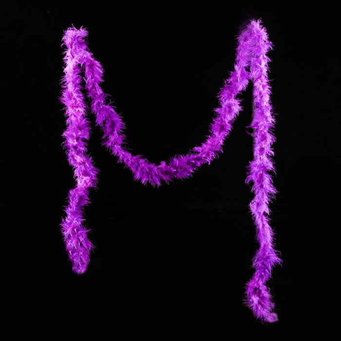 Bulk 3 Pack 20 Foot Christmas Feather Garland - Perfect for Xmas Tree, Mantel & Holiday Decor Wholesale