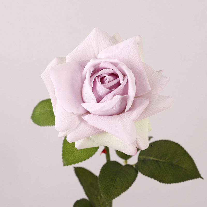 Premium Real Touch Blooming Rose Stem