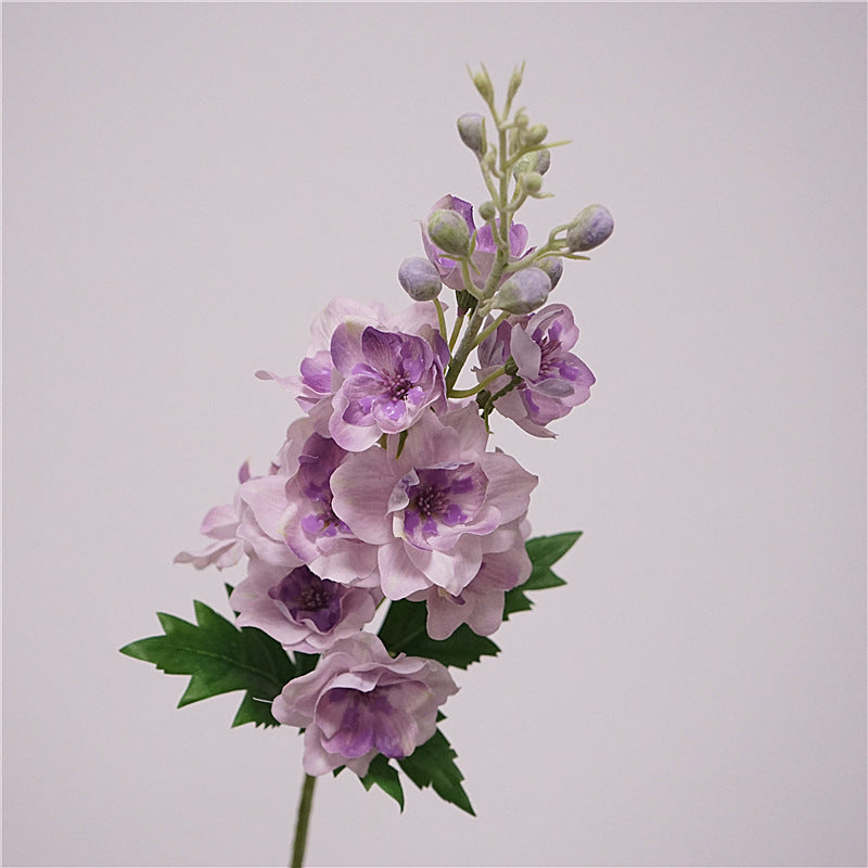 Premium 28.3" Real Touch Delphinium - Lifelike Floral Arrangements for Weddings & Home Decor