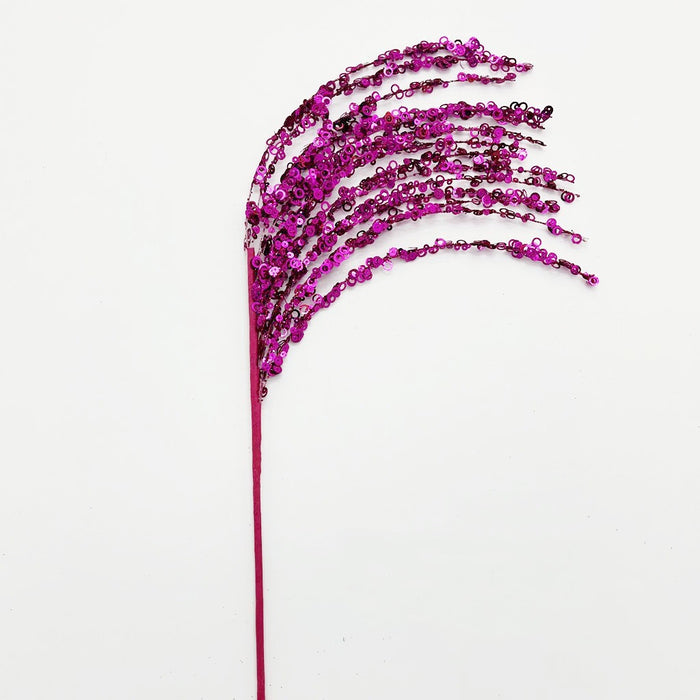 Bulk Glitter Christmas Tree Picks and Sprays Glitter Sequins Branches Stems Ornaments Wholesale