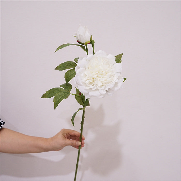 Premium Real Touch Peony Stem