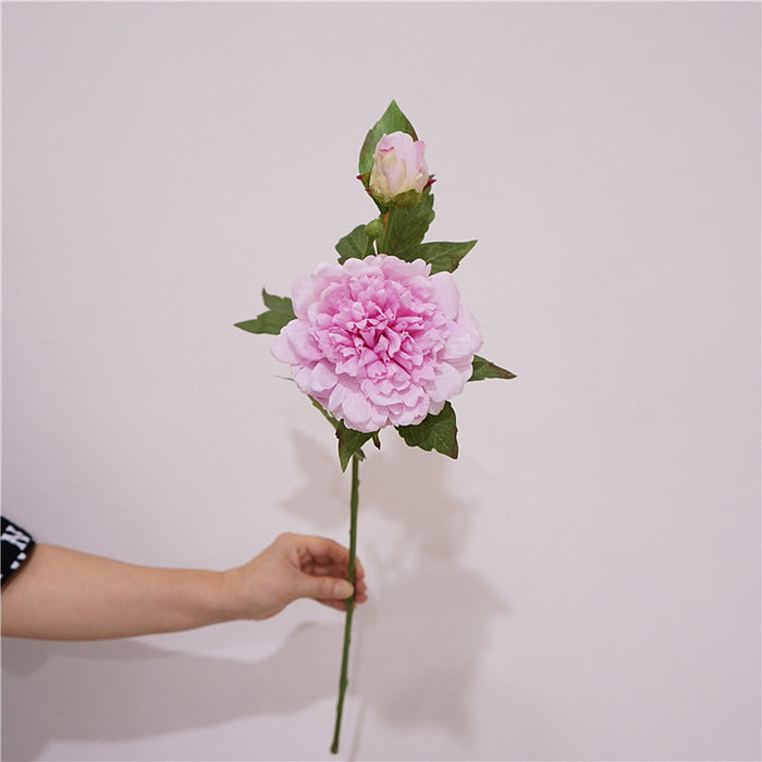 Premium Real Touch Peony Stem